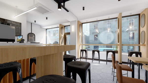 Cafe Lumion10 Rendering file