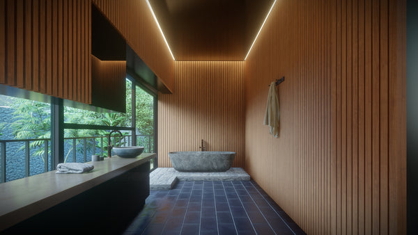 Bathroom design of Lumion 10